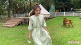 连衣裙一直备受女孩子的青睐，可爱田园风更适合小女生