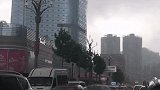 大美中国我的城市下雨了，直接拍摄出的电影效果