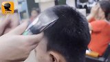 男生发型越短越帅？老师傅用一把推剪，快速剪出帅气短发