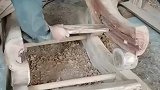 木质躺椅，传统手艺人