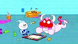 铅笔动画：铅笔人今天好开心