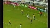 99年联合会杯小罗横空出世 巴西8-2狂胜沙特