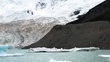 萨普神山脚下的圣湖，随着地球的变暖，就快不结冰了！