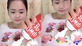 美女直播吃奶油果冻，看着真过瘾，网友：向往的生活