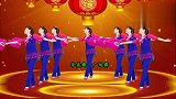 广场舞《好日子越过越舒心》喜庆扇子舞，祝您幸福开心每一天！