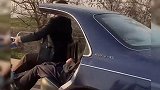 全民开跑为幸福不止步 紫薇地产 这大奔很哇塞哈速度与激情越玩越野拉风