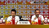佩雷拉发布会拒绝谈恒大 下一场对手留到下一场说