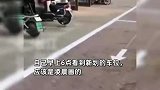 山东一商铺门口被划停车位，知情人：凌晨画的，车位距离商户3米不到