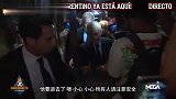 竞选成功后，老佛爷遭记者包围