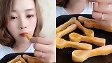 吃货好姐姐拿着酸甜勺子开吃啦，一口咬下去超过瘾，我向往的生活