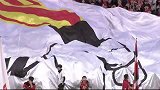 亚冠-13赛季-淘汰赛-决赛-第1回合：恒大球迷赛前拉出巨幕 跟随我的规则-花絮