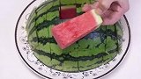 西瓜的切法教程来了，看完视频的你学会了吗？快去试试吧