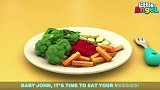 萌宝小超人爱吃蔬菜
