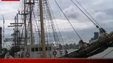 日本帆船“憧憬号”来沪 29名高中生当水手和大使-8月12日