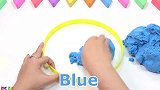 启蒙教育 创意DIY太空沙彩虹数字盘模型 趣味手工