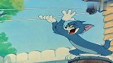 猫和老鼠：杰瑞太会找靠山了，甚至都把自己和小狗绑在一起！