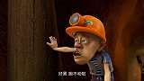 熊出没：熊大不顾危险，冲进正在坍塌的地洞救出光头强，太英勇了