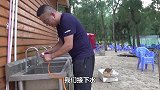 国内房车营地太少，找一下午营地，晚饭是在旅游团“抢”来的
