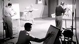 1958年艺术家们利用真人演员来创作迪士尼经典《睡美人》