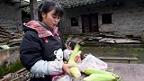 丫丫今天做红烧排骨炖玉米，排骨这样做美味又简单，越啃越香