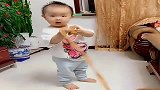 暖宝遛狗我是专业的，哈哈