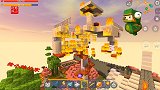 迷你世界荒岛求生42：为了城楼，叶子把猪小妹的房子烧了