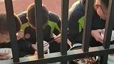 妈妈为高三儿子送饭全宿舍的人都来吃