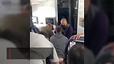 美国男子硬闯飞机驾驶舱，被空乘人员制服后飞机紧急迫降