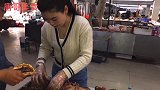 徐州美女卖狗肉和猪头肉因人长的漂亮人送外卖狗肉猪头肉西施