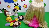 白雪贝儿帮小女孩设计发型！谁设计的好看呢？