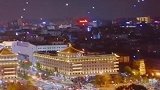 航拍中国西安，不愧是历史古都，繁华夜景炫酷建筑让人惊艳！