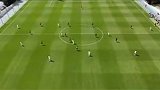 米利唐晒封闭赛本方后场吊射破门