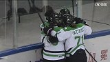 CWHL万锦迅雷31号成功过人偷袭挑射 1-1追平万科阳光