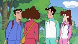 蜡笔小新：小新的屁屁外星人太强，钻轮胎好像走平路一般！