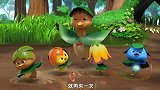 萌鸡小队：萌鸡们和蚯蚓在泥里打滚玩耍，突然天晴了雨停了