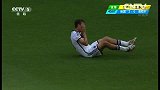 世界杯-14年-小组赛-G组-第1轮-高速摄像机记录佩佩穆勒冲突全过程-花絮