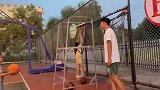 男孩投篮被盖帽，无能狂怒被人嘲笑