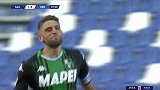 第39分钟萨索洛球员贝拉尔迪进球 萨索洛2-0热那亚