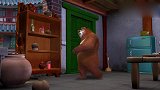 熊出没：熊二你去刮锅灰俺去弄香油，熊大太蠢了，把辣椒当香油！
