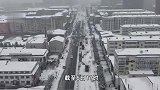 吉林省中西部地区雨雪交加 59个高速公路入口关闭