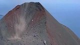 火山爆发瞬间，当看到喷起来的黑烟，太震撼了！