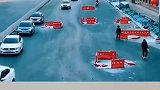 路面施工设了多处遮挡，遭到过路司机吐槽