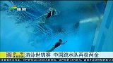 水上项目-15年-游泳世锦赛 中国跳水队再夺两金-新闻