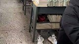 滥用充数的可爱学生，用玩偶戏耍老师，惊呼太可爱了