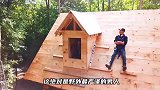 荒野建造：小伙砍下上百棵雪松，花8年为家人打造精致木屋！第3集