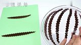 这么逼真的西瓜原来是用果冻做成的