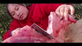 西北特色手抓饭，香气四溢很馋人，胖妹：就是抓着吃，太烫手了