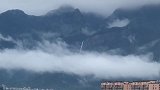 庐山瀑布再现“银河落九天”奇景 网友：诗仙李白诚不我欺