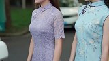 旗袍美女段子拍的有意思，值得点赞！