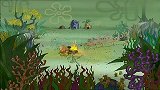 海绵宝宝：派大星跟蟹老板有仇，一看到小螃蟹，他就流口水！